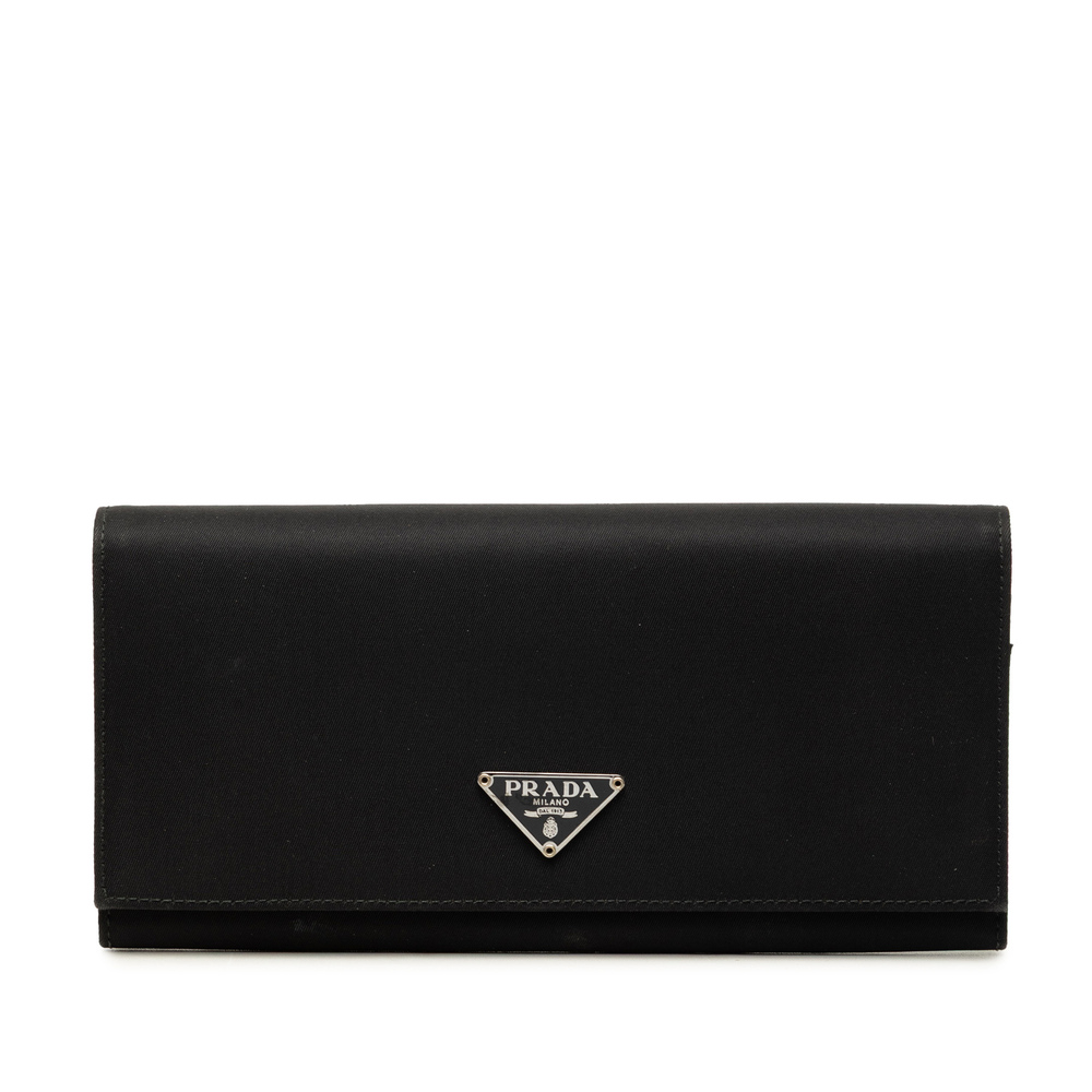 Pre-Loved Prada Tessuto Long Wallet